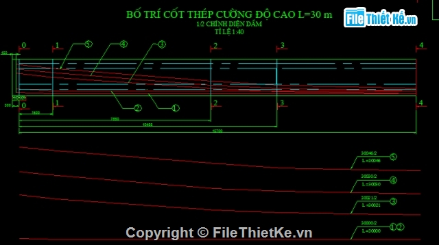 đường sắt,quy trình 79,đồ án môn học cầu bê tông,thiết kế môn học cầu bê tông,dầm i dự ứng lực,bản vẽ dầm i 30m